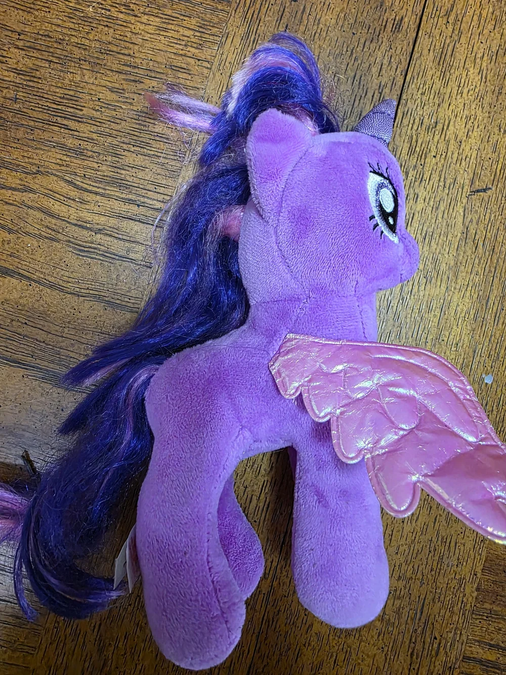 My Little Pony Purple Unicorn TY 2014 Vintage